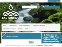 Tablet Screenshot of eau-source.com
